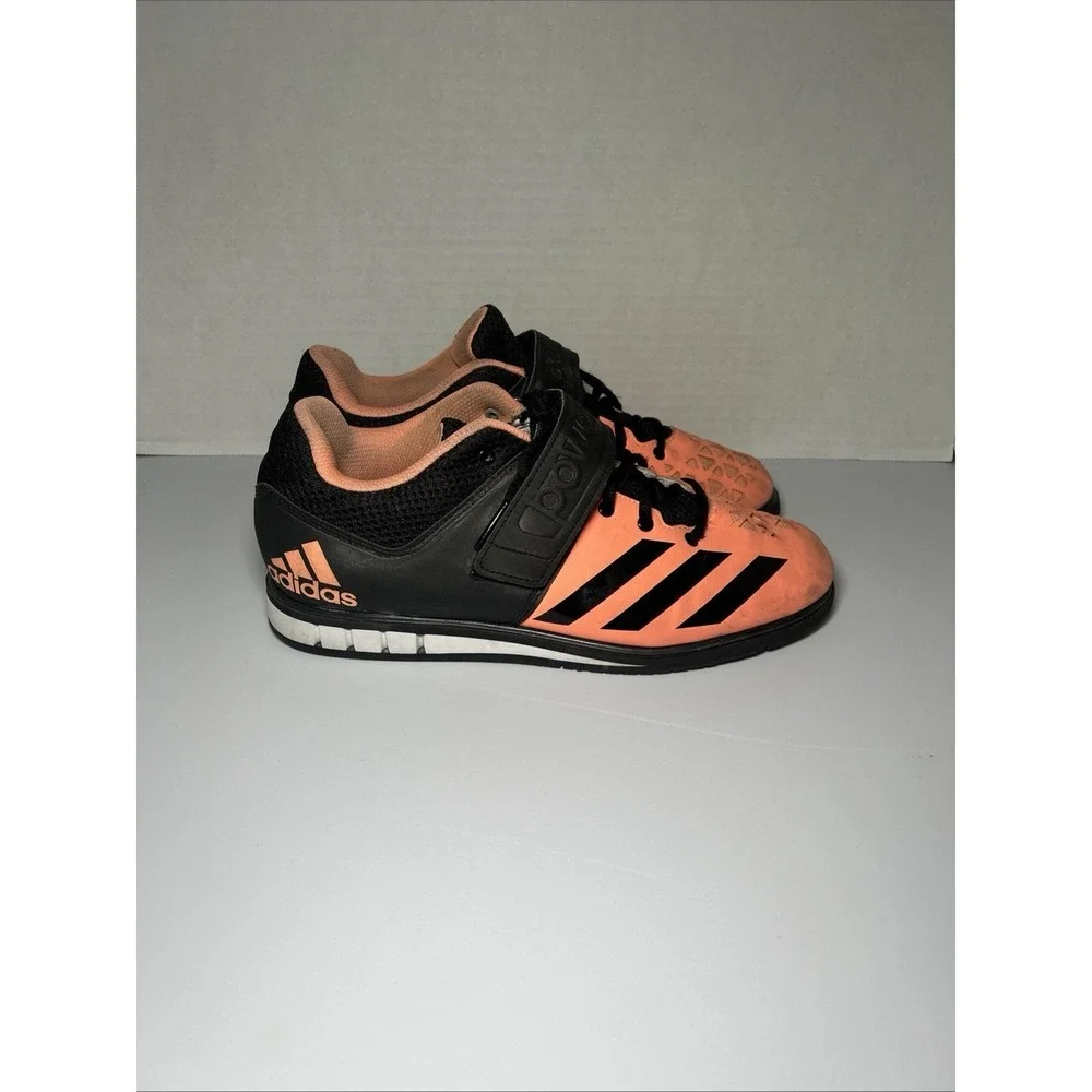 Adidas Women's Powerlift 3 AQ3333 Sunglow And Black Weightlifting Shoes Size 10